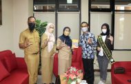 Pustakawan Perpustakaan Aksara SMAN 1 Tembilahan Kunjungi DPA Riau