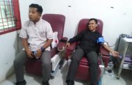 Masih Semarakan Hardiknas 2023, Disdik Bersama PMI Inhil Taja Aksi Donor Darah