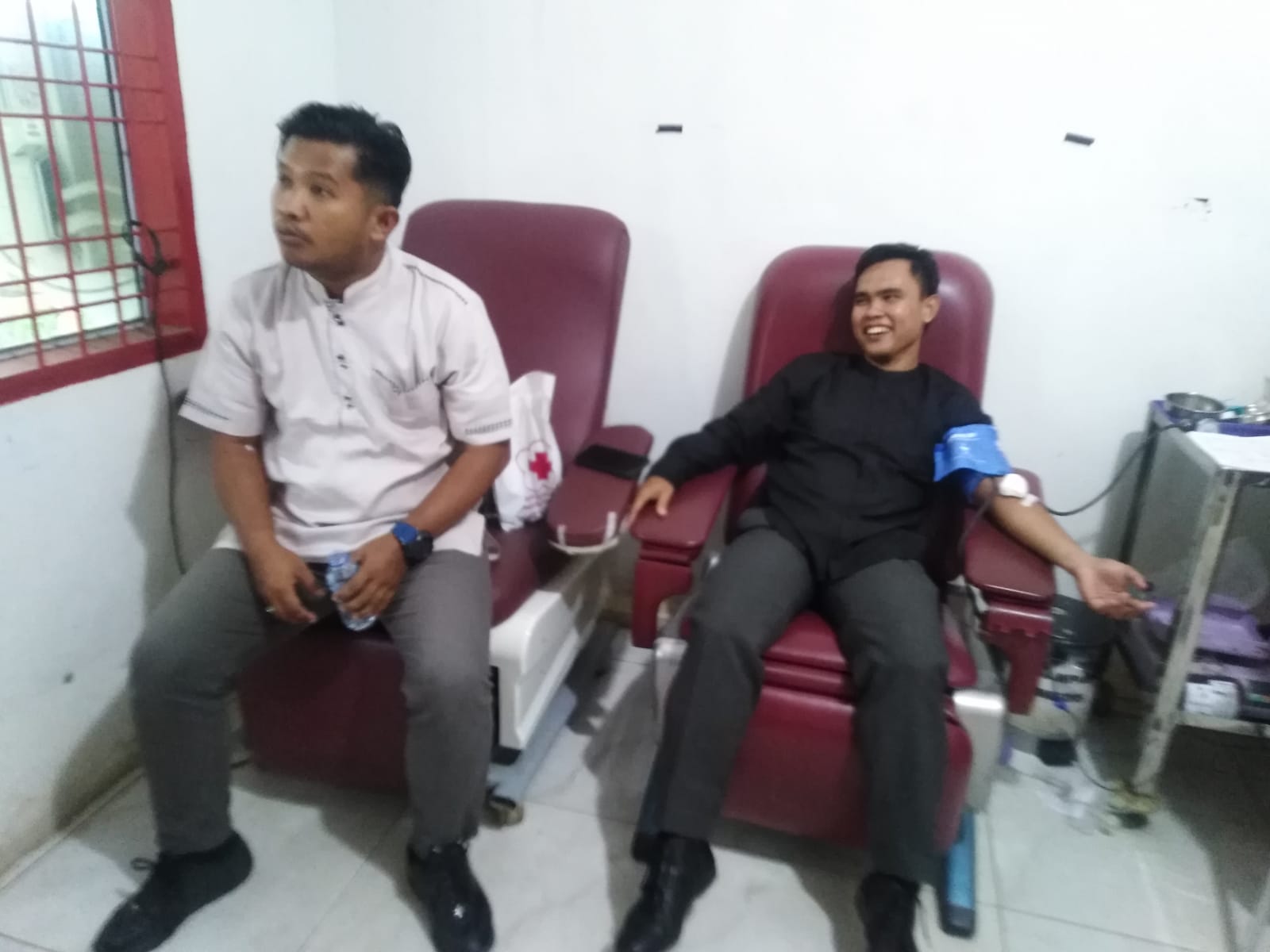 Masih Semarakan Hardiknas 2023, Disdik Bersama PMI Inhil Taja Aksi Donor Darah