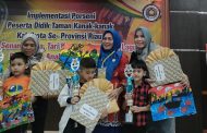 Murid TK Kasih Lestari Persembahkan Juara III Dinger Painting Se-Riau Untuk Inhil