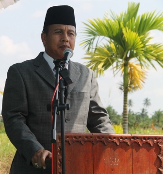 Sambutan Kadisdik Inhil Drs H Helmi D MPd