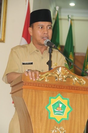 Arahan Kadisdik Inhil Drs H Helmi D MPd