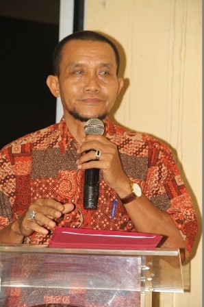 Sambutan Kadisdik yang diwakili kabid Dikmen Drs Suwardi MM